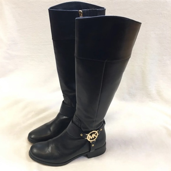 Michael Kors Shoes - Michael Kors Black Riding Boot